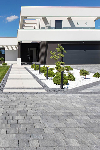 Kostka brukowa wejście do domu