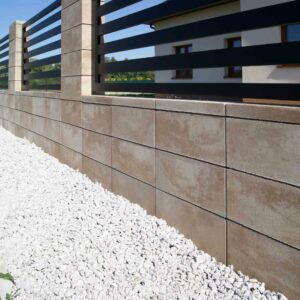 Ogrodzenia betonowe pustaki