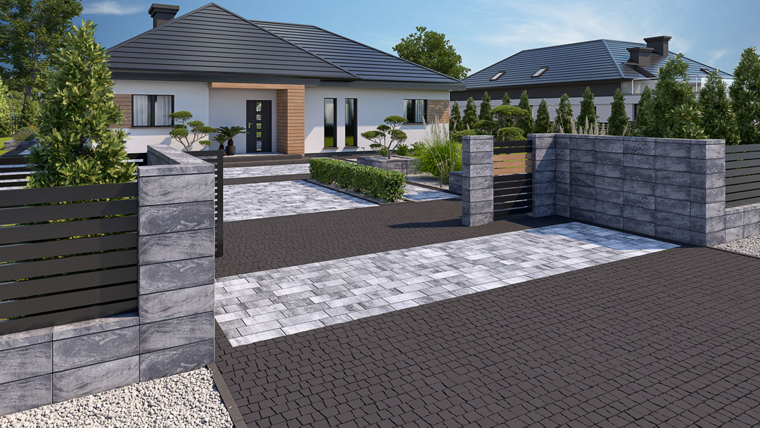 Pustak ogrodzeniowy Drogbruk